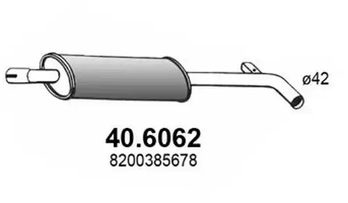 средно гърне ASSO 40.6062