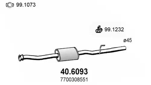 средно гърне ASSO 40.6093