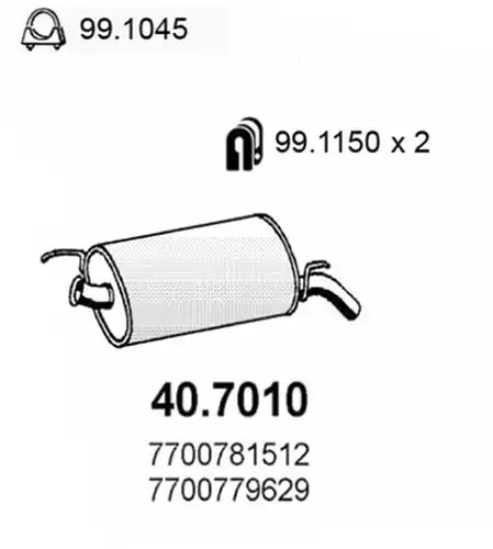 крайно гърне ASSO 40.7010