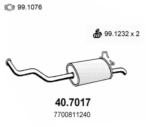 крайно гърне ASSO 40.7017