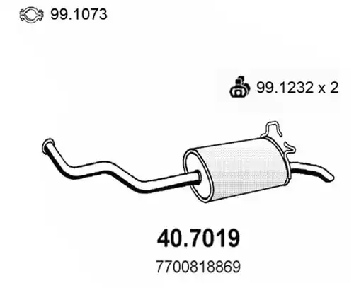 крайно гърне ASSO 40.7019