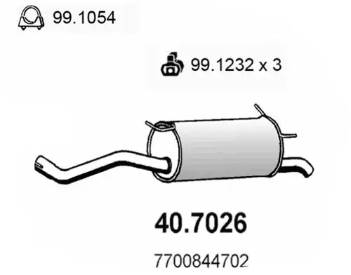 крайно гърне ASSO 40.7026