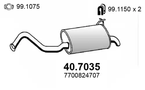 крайно гърне ASSO 40.7035