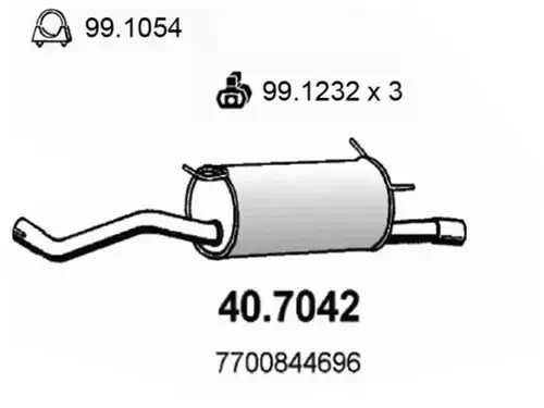 крайно гърне ASSO 40.7042