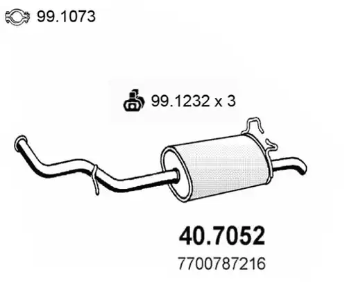 крайно гърне ASSO 40.7052