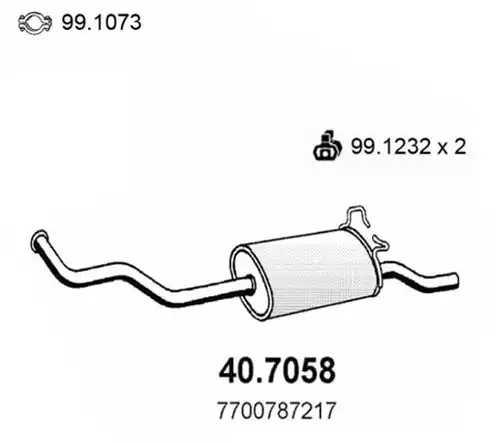 крайно гърне ASSO 40.7058