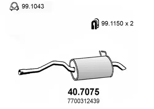 крайно гърне ASSO 40.7075