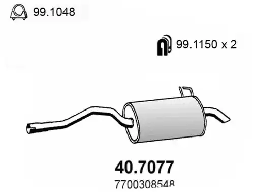 крайно гърне ASSO 40.7077