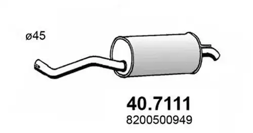 крайно гърне ASSO 40.7111