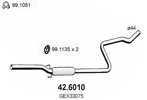 средно гърне ASSO 42.6010