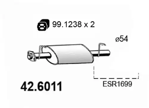 средно гърне ASSO 42.6011