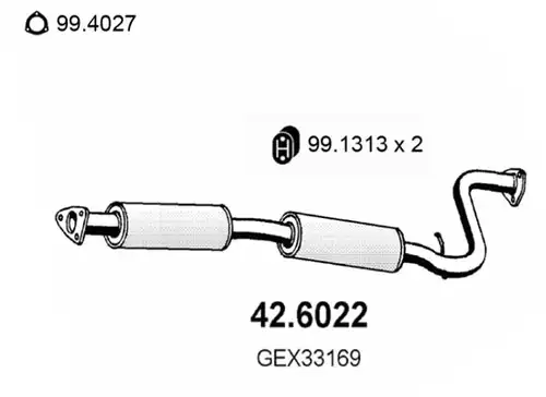 средно гърне ASSO 42.6022