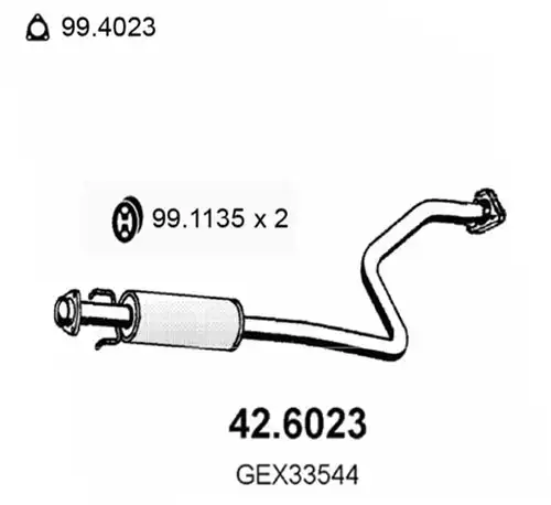 средно гърне ASSO 42.6023