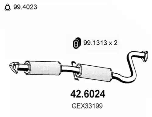 средно гърне ASSO 42.6024