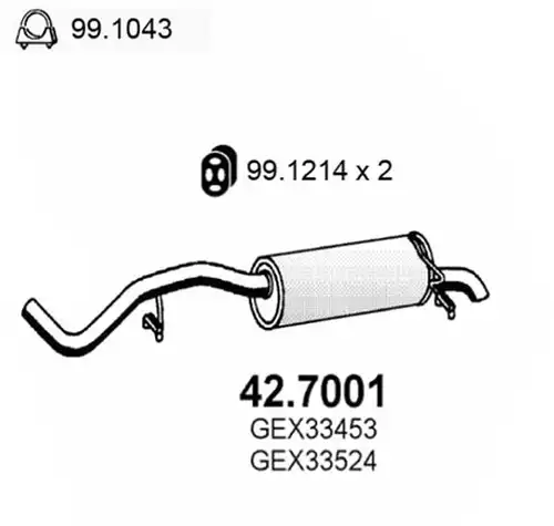 крайно гърне ASSO 42.7001