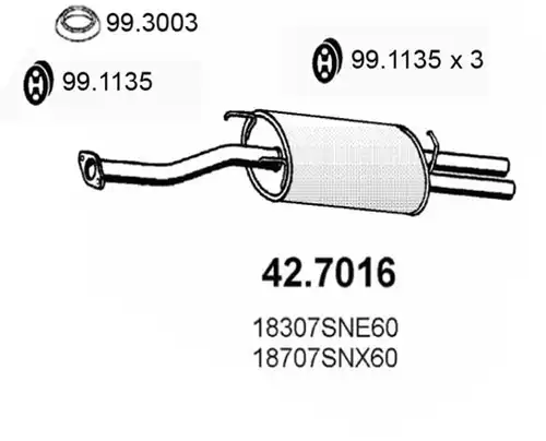 крайно гърне ASSO 42.7016