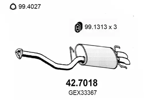 крайно гърне ASSO 42.7018