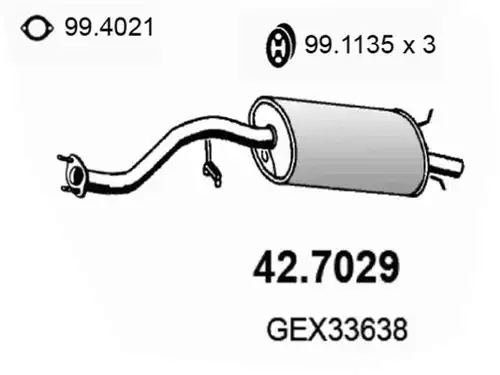 крайно гърне ASSO 42.7029