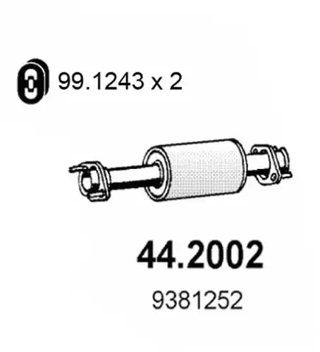 предно гърне ASSO 44.2002