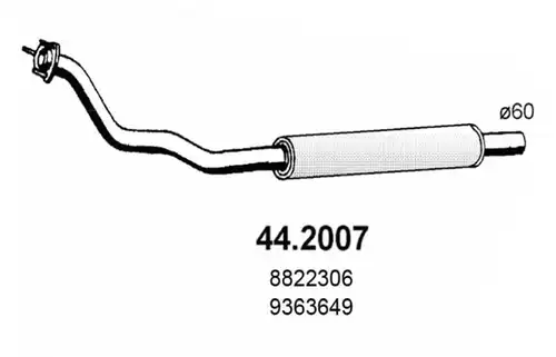 предно гърне ASSO 44.2007