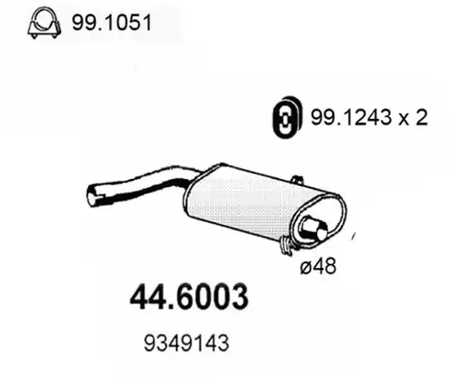 средно гърне ASSO 44.6003