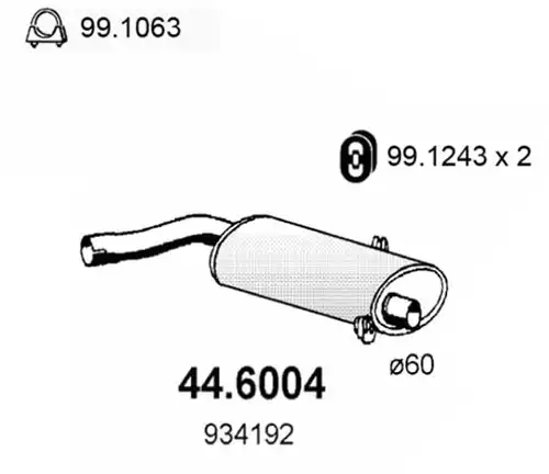 средно гърне ASSO 44.6004