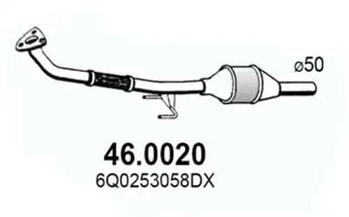 катализатор ASSO 46.0020