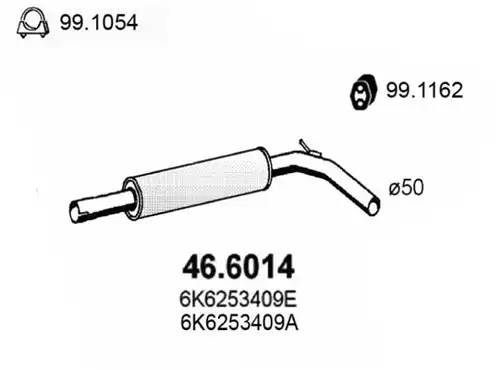 средно гърне ASSO 46.6014