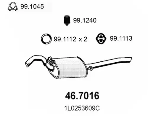 крайно гърне ASSO 46.7016