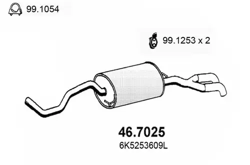 крайно гърне ASSO 46.7025