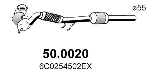 катализатор ASSO 50.0020