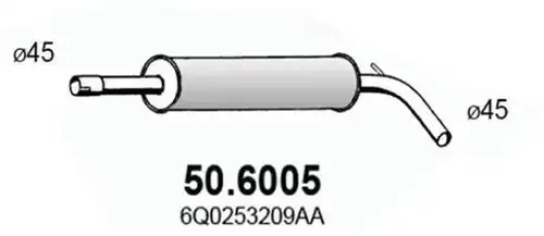 средно гърне ASSO 50.6005