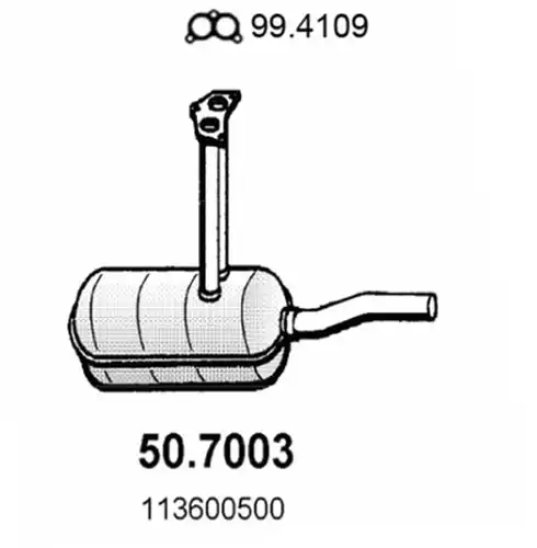 крайно гърне ASSO 50.7003