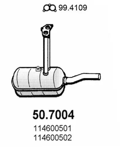 крайно гърне ASSO 50.7004