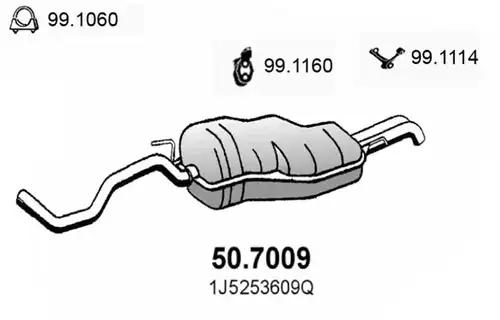 крайно гърне ASSO 50.7009