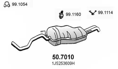 крайно гърне ASSO 50.7010