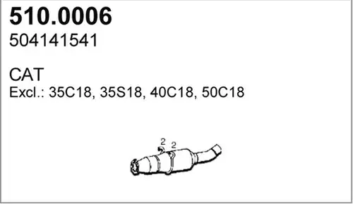 катализатор ASSO 510.0006