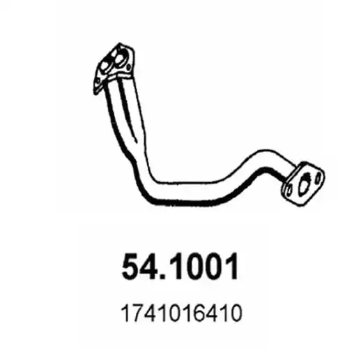 изпускателна тръба ASSO 54.1001