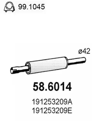 средно гърне ASSO 58.6014