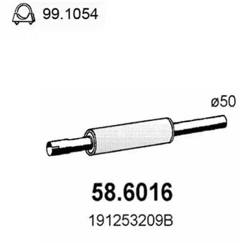 средно гърне ASSO 58.6016