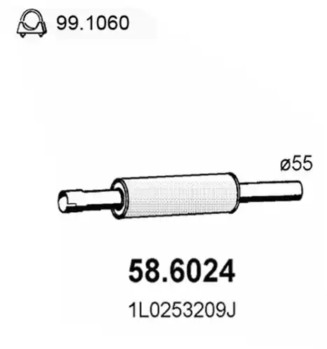 средно гърне ASSO 58.6024