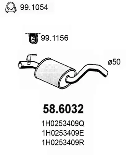 средно гърне ASSO 58.6032