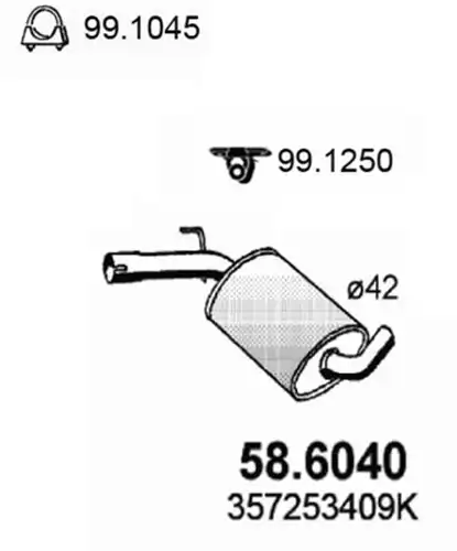 средно гърне ASSO 58.6040