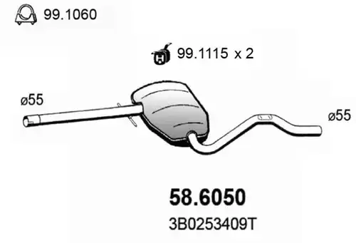 средно гърне ASSO 58.6050