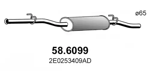 средно гърне ASSO 58.6099