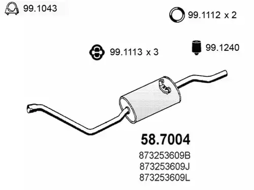 крайно гърне ASSO 58.7004