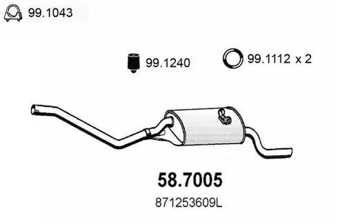 крайно гърне ASSO 58.7005