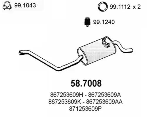 крайно гърне ASSO 58.7008