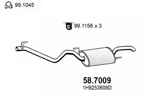 крайно гърне ASSO 58.7009