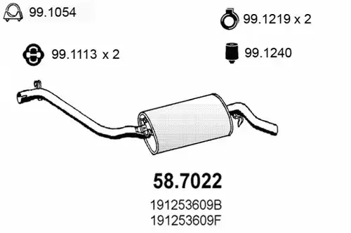 крайно гърне ASSO 58.7022